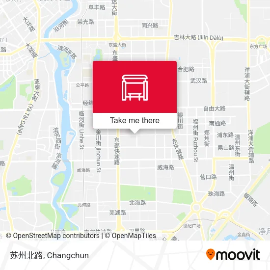苏州北路 map
