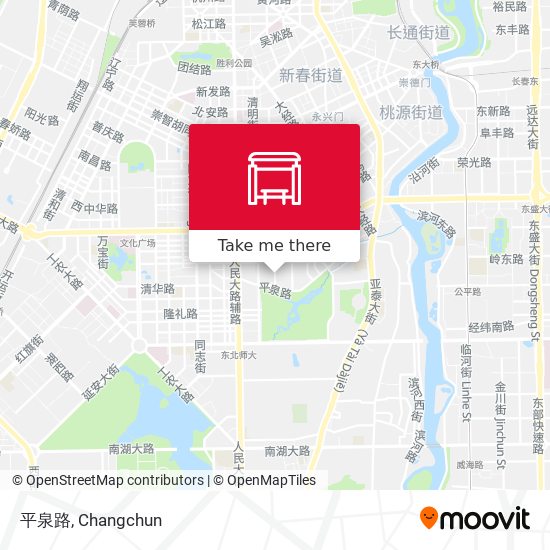 平泉路 map