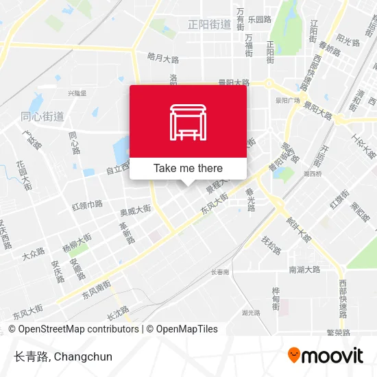长青路 map