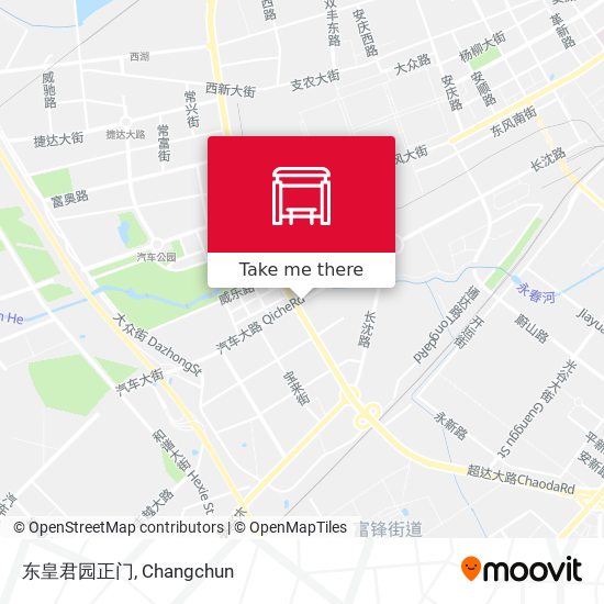 东皇君园正门 map
