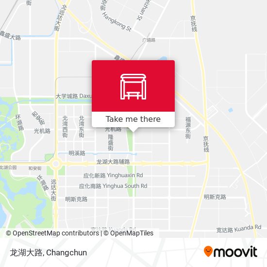 龙湖大路 map