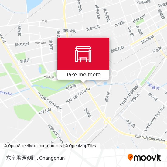 东皇君园侧门 map