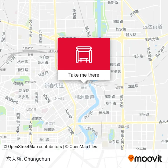 东大桥 map