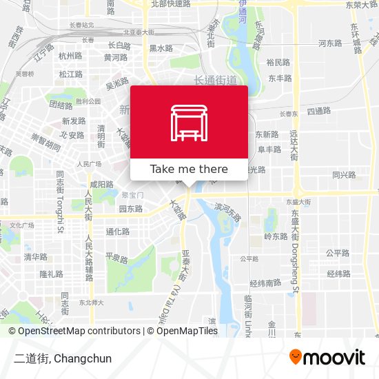 二道街 map