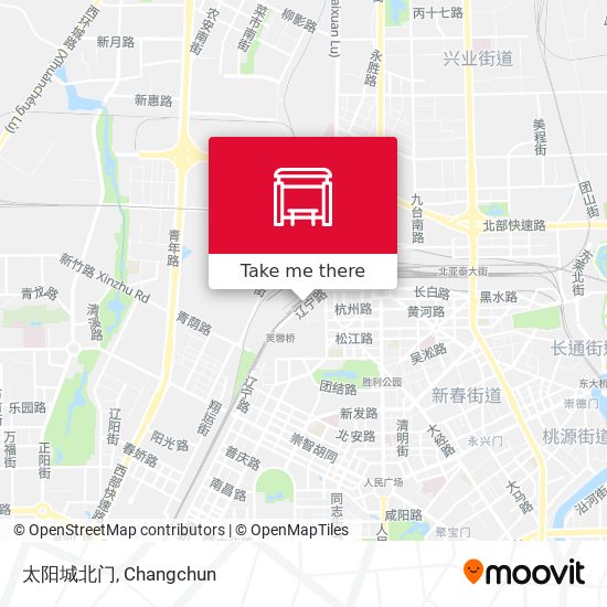 太阳城北门 map