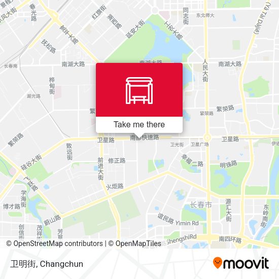 卫明街 map