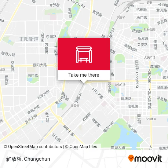 解放桥 map