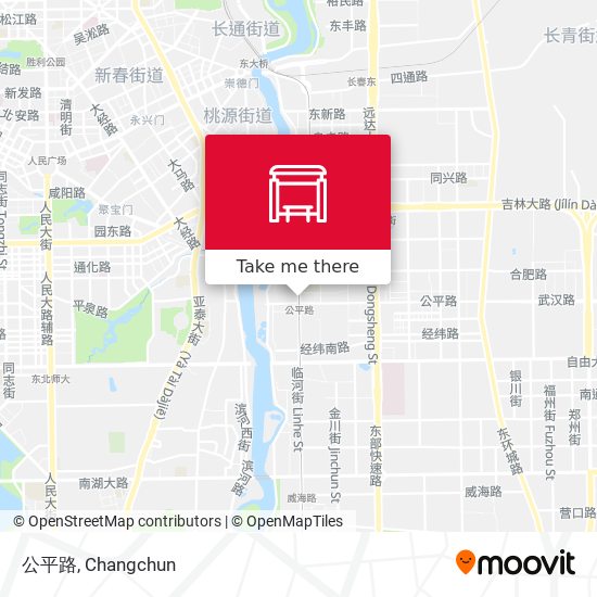 公平路 map