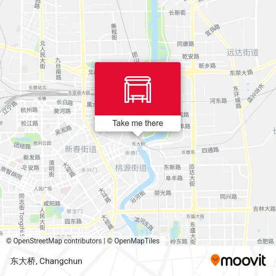东大桥 map