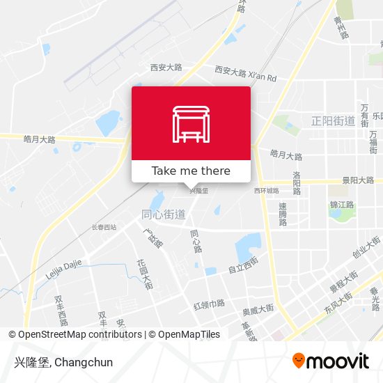 兴隆堡 map