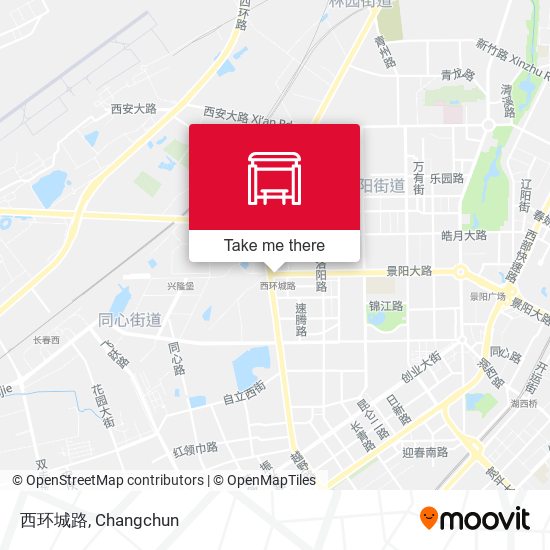 西环城路 map