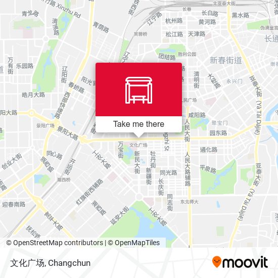 文化广场 map