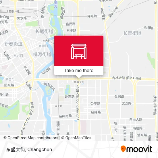 东盛大街 map