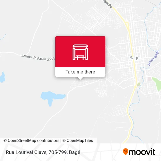Rua Lourival Clave, 705-799 map