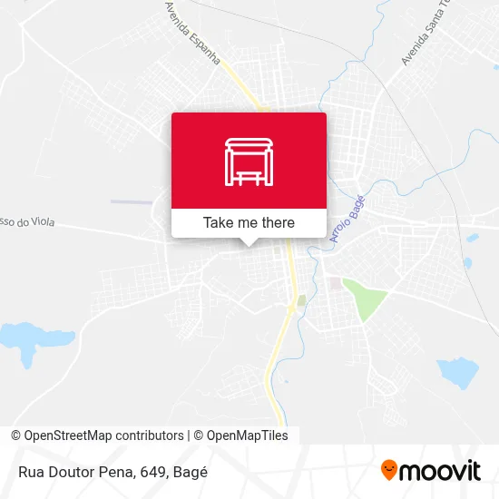 Rua Doutor Pena, 649 map