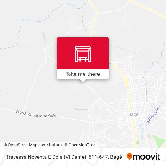 Travessa Noventa E Dois (Vl Dame), 511-647 map