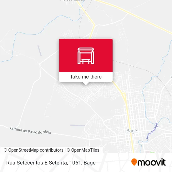 Rua Setecentos E Setenta, 1061 map