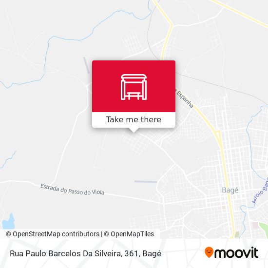 Mapa Rua Paulo Barcelos Da Silveira, 361