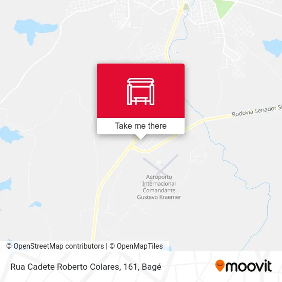 Rua Cadete Roberto Colares, 161 map