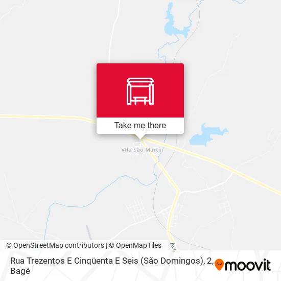 Rua Trezentos E Cinqüenta E Seis (São Domingos), 2 map