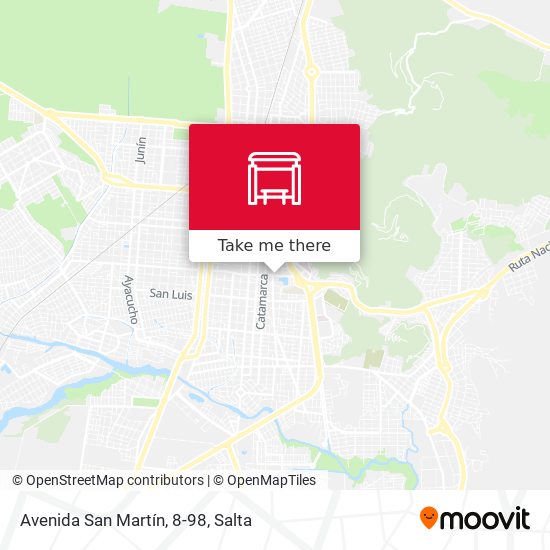 Avenida San Martín, 8-98 map