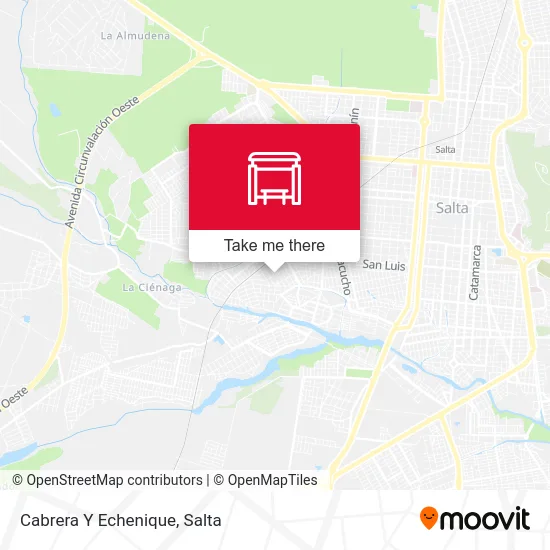 Cabrera Y Echenique map