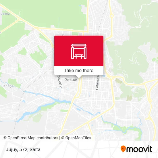 Jujuy, 572 map