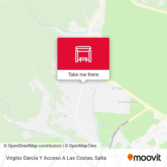 Virgilio García Y Acceso A Las Costas map