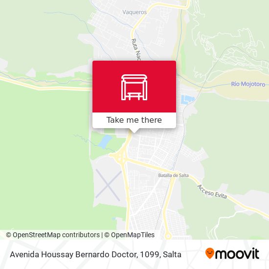 Avenida Houssay Bernardo Doctor, 1099 map