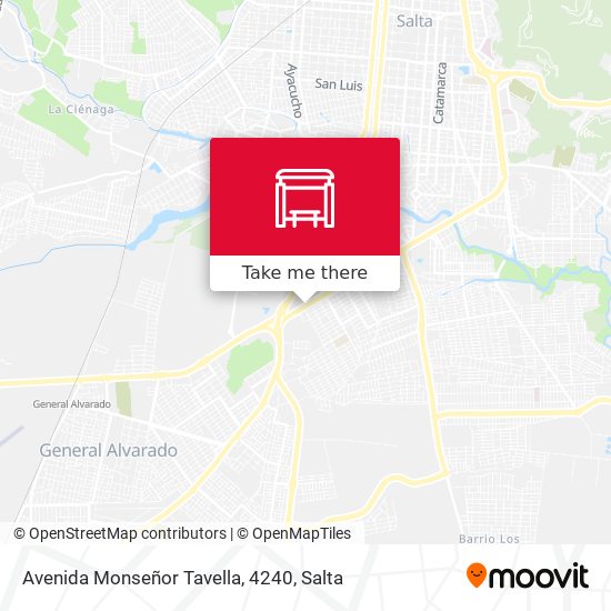 Avenida Monseñor Tavella, 4240 map