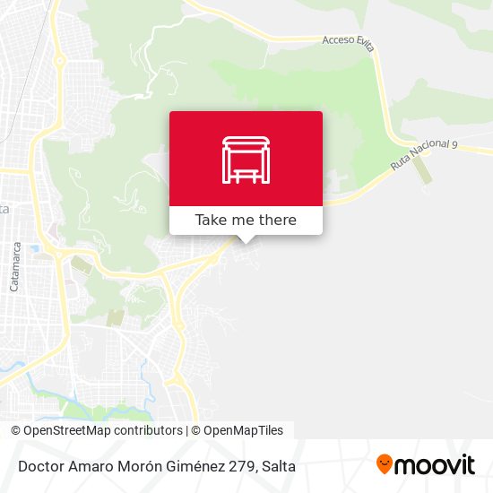 Doctor Amaro Morón Giménez 279 map