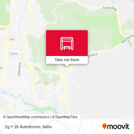 2g Y 2b Autodromo map