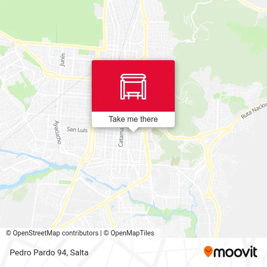Pedro Pardo 94 map