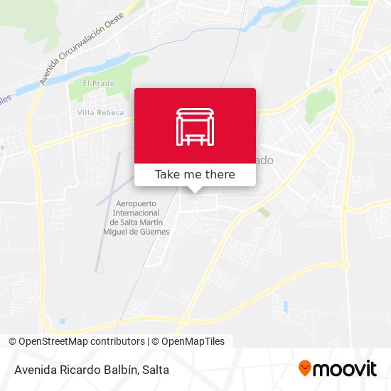 Mapa de Avenida Ricardo Balbín