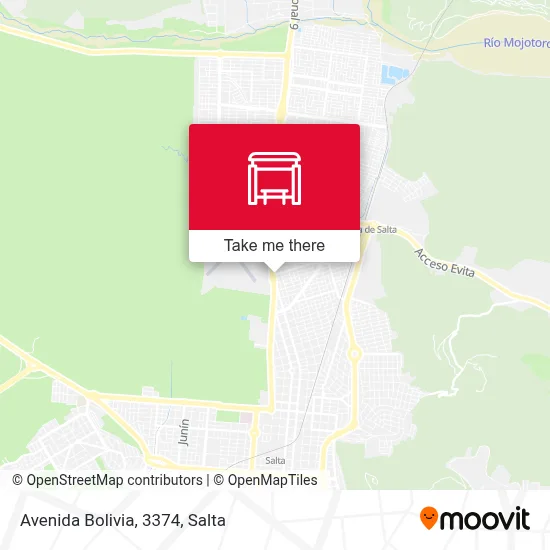 Avenida Bolivia, 3374 map