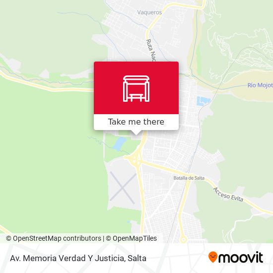 Mapa de Av. Memoria Verdad Y Justicia