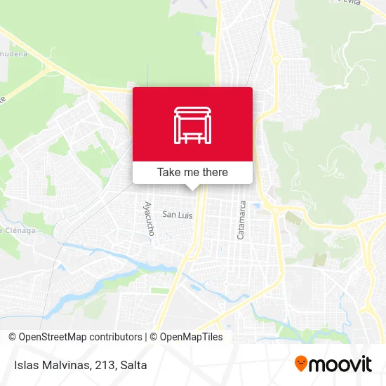 Islas Malvinas, 213 map