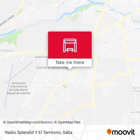 Radio Splendid Y El Territorio map