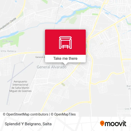 Splendid Y Belgrano map