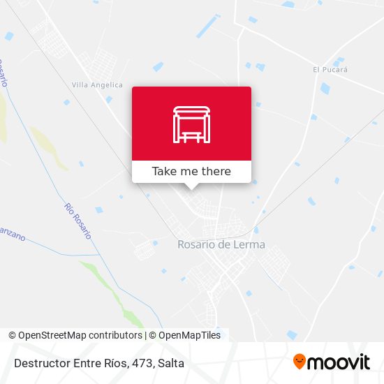 Mapa de Destructor Entre Ríos, 473