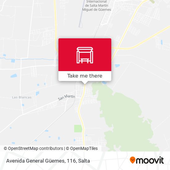Avenida General Güemes, 116 map