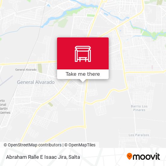 Mapa de Abraham Ralle E Isaac Jira