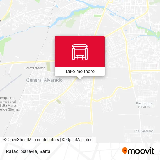 Mapa de Rafael Saravia