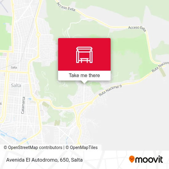 Avenida El Autodromo, 650 map