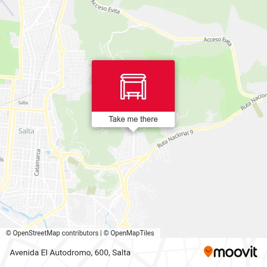 Avenida El Autodromo, 600 map