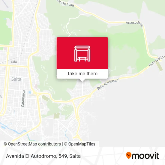 Avenida El Autodromo, 549 map