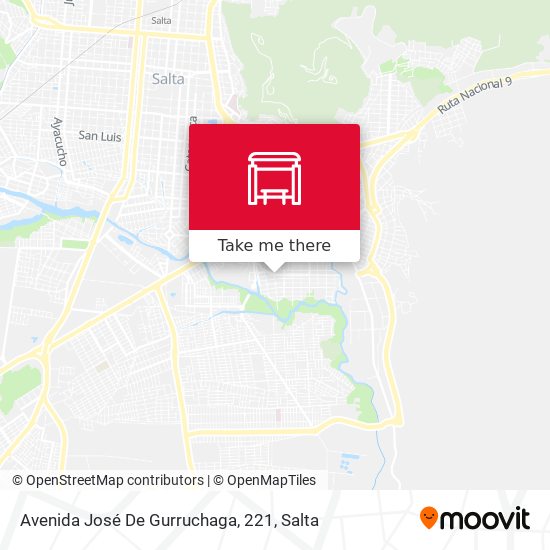 Avenida José De Gurruchaga, 221 map