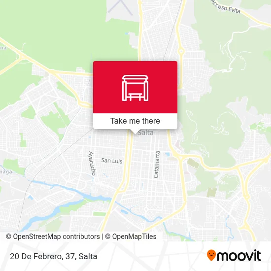 20 De Febrero, 37 map