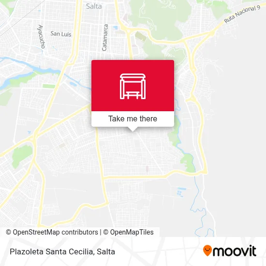 Plazoleta Santa Cecilia map