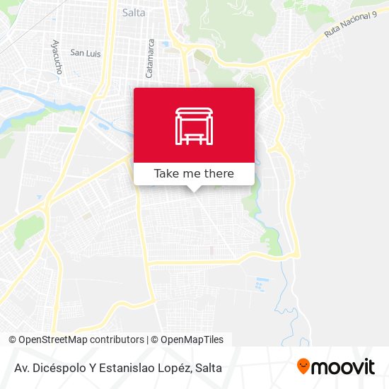 Av. Dicéspolo Y Estanislao Lopéz map